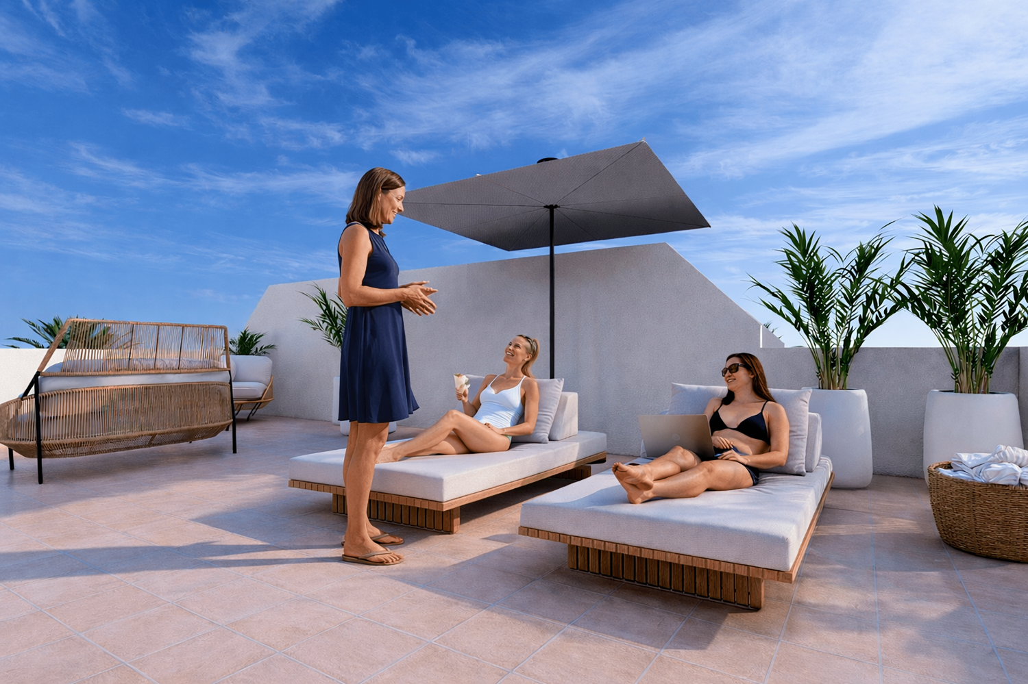 Apartamento en venta en Las Lomas del Rame-Bahía Bella (Los Alcázares)