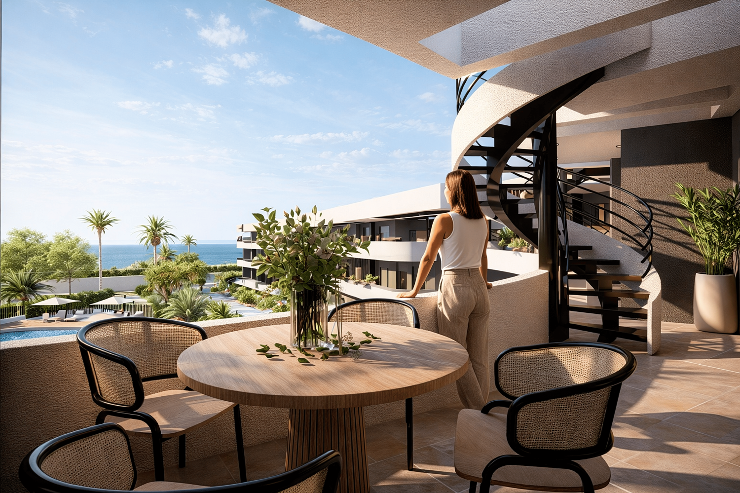 Apartamento en venta en Las Lomas del Rame-Bahía Bella (Los Alcázares)