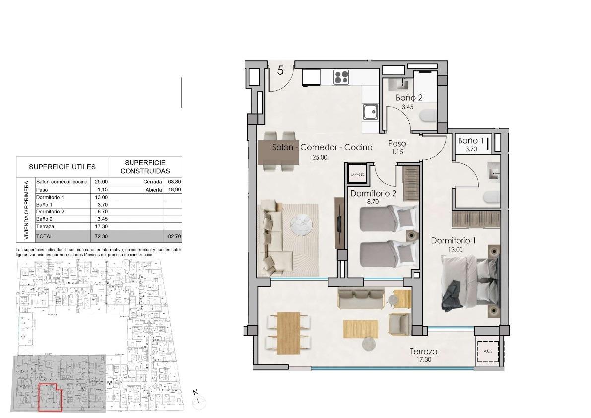 Apartamento céntrico en Santa Pola