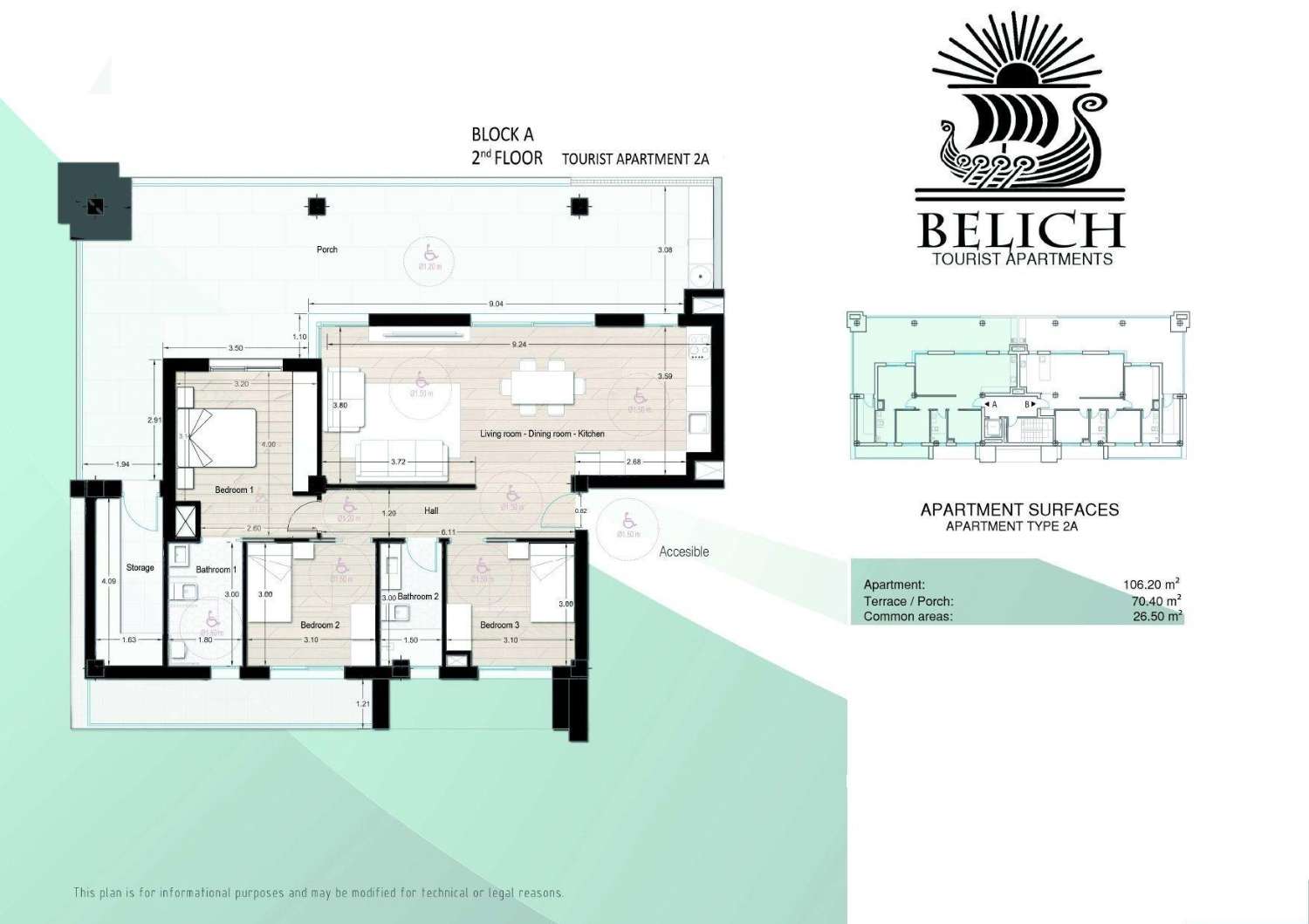 Apartamento turístico en Los Alcázares, Murcia