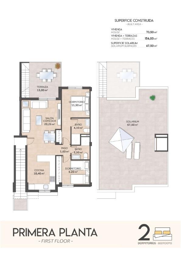 Bungalow Nuevo en San Miguel de Salinas – ¡Tu Paraíso a Solo 5 km del Mar!