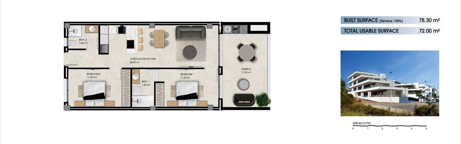 Apartamento en la costa mediterránea