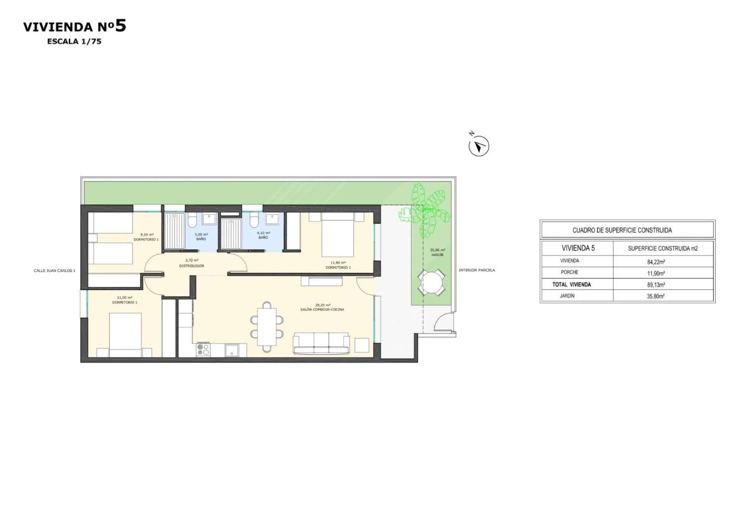 Encantador Bungalow con Terraza Privada en Pilar de la Horadada
