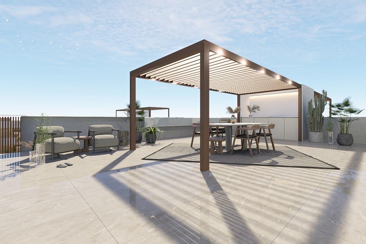 Encantador Bungalow con Terraza Privada en Pilar de la Horadada