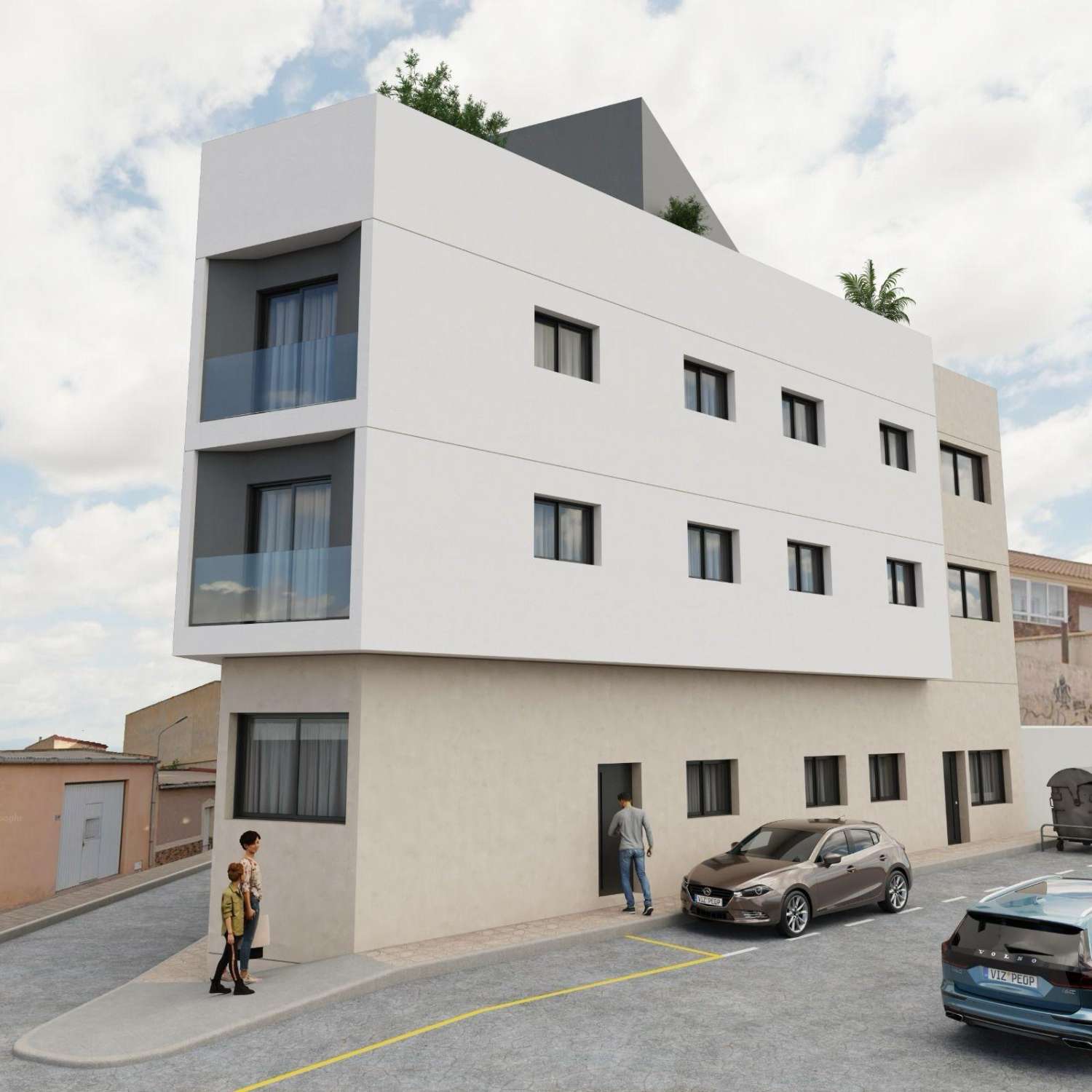 Penthouse met 2 slaapkamers te koop in Mazarron