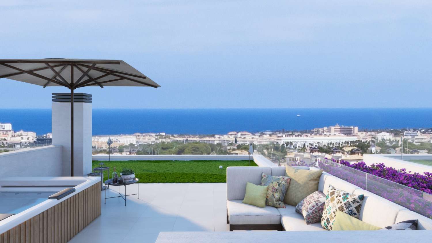 Villa de luxe avec vue sur l'océan à Lomas de Cabo Roig