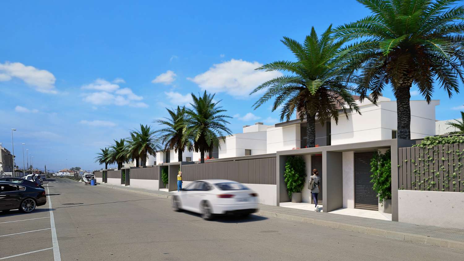 Chalets adosados en Los Nietos a 100 m de la playa