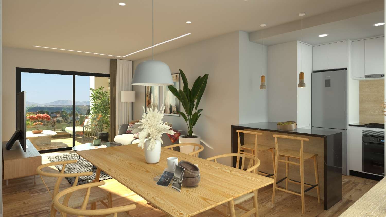 Apartamento de obra nueva, junto a La Serena Golf, en Los Alcázares