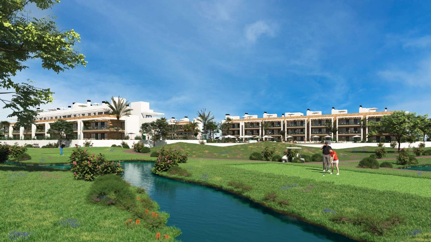 Apartamento de obra nueva, junto a La Serena Golf, en Los Alcázares