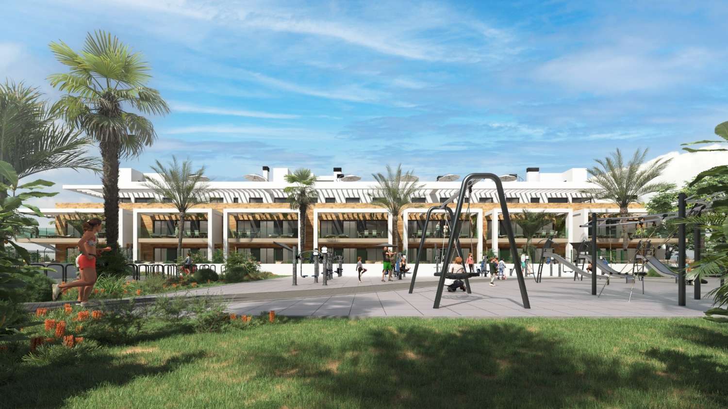 Apartamento de obra nueva, junto a La Serena Golf, en Los Alcázares