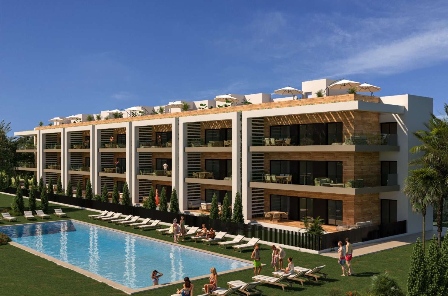 Apartamento de obra nueva, junto a La Serena Golf, en Los Alcázares
