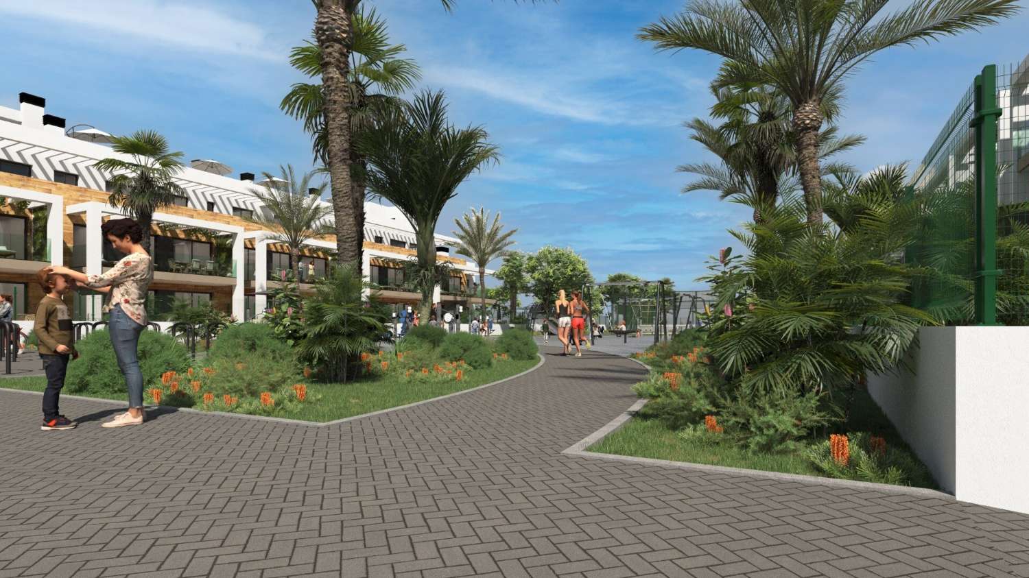Apartamento de obra nueva, junto a La Serena Golf, en Los Alcázares