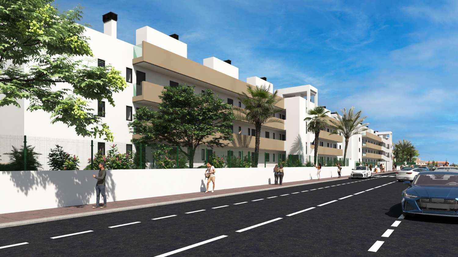 Apartamento de obra nueva, junto a La Serena Golf, en Los Alcázares