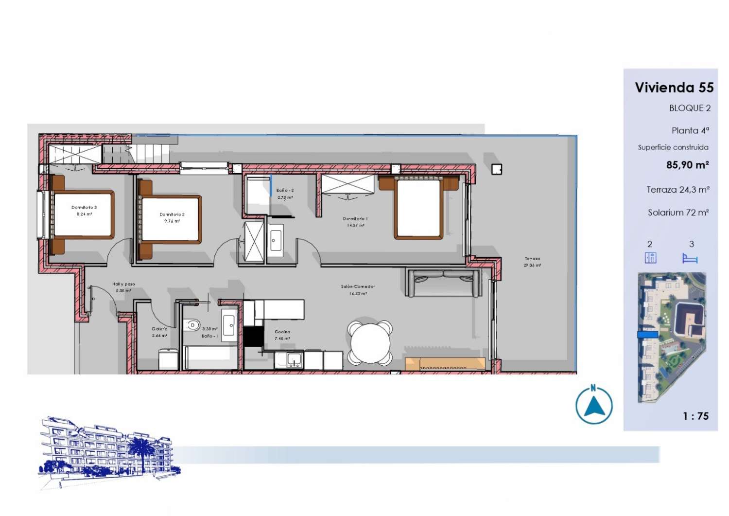 Appartements neufs de luxe à Guardamar del Segura