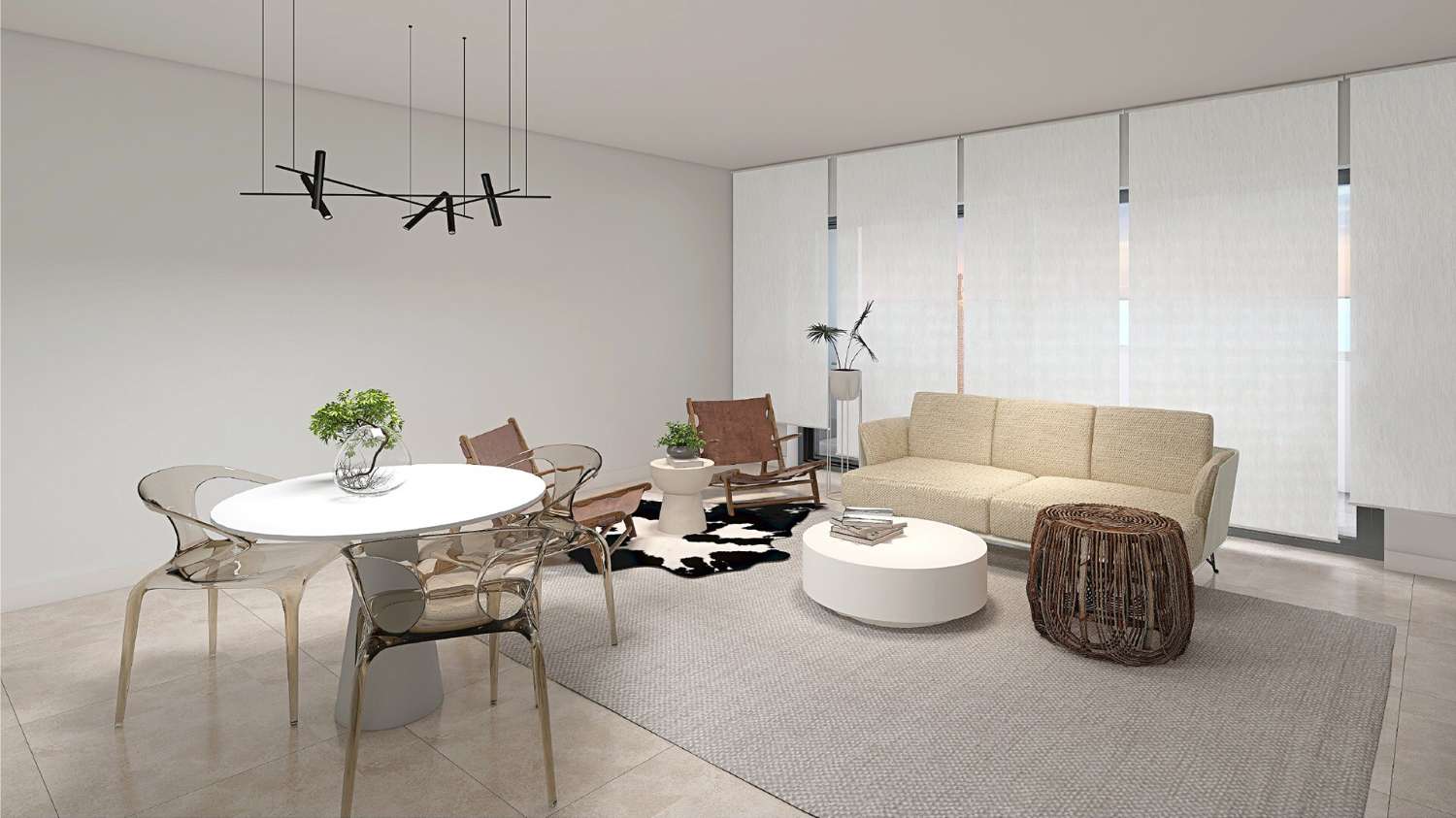 Ático dúplex de obra nueva con amplios espacios a 300 m de la Playa del Cura en Torrevieja