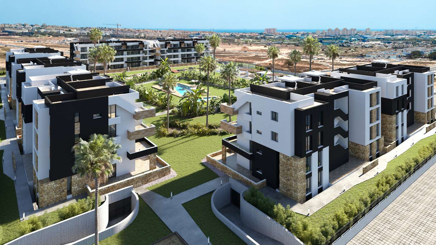 Apartamentos de lujo totalmente equipados en Torrevieja