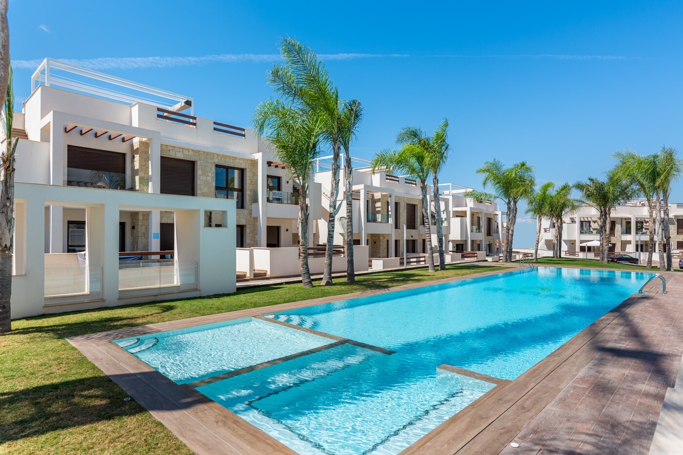 Apartamento de obra nueva, en planta baja, en Los Balcones, Torrevieja