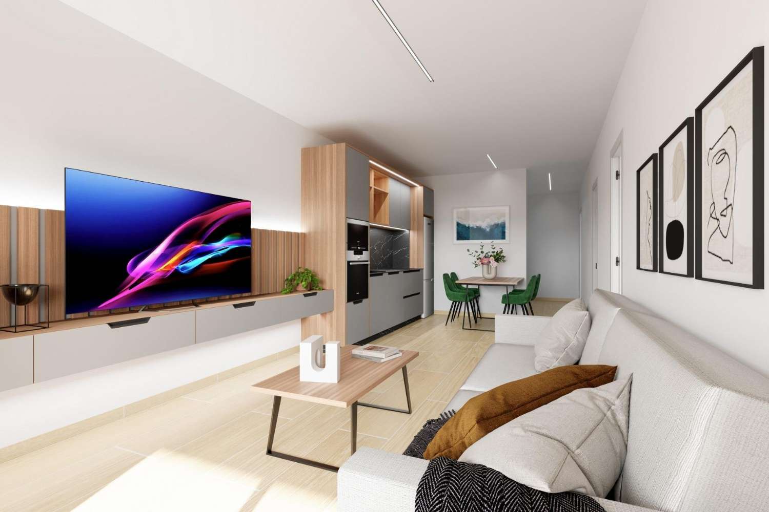 Apartamentos de nueva construcción con licencia turística y vistas a la laguna en El Raso, Guardamar del Segura