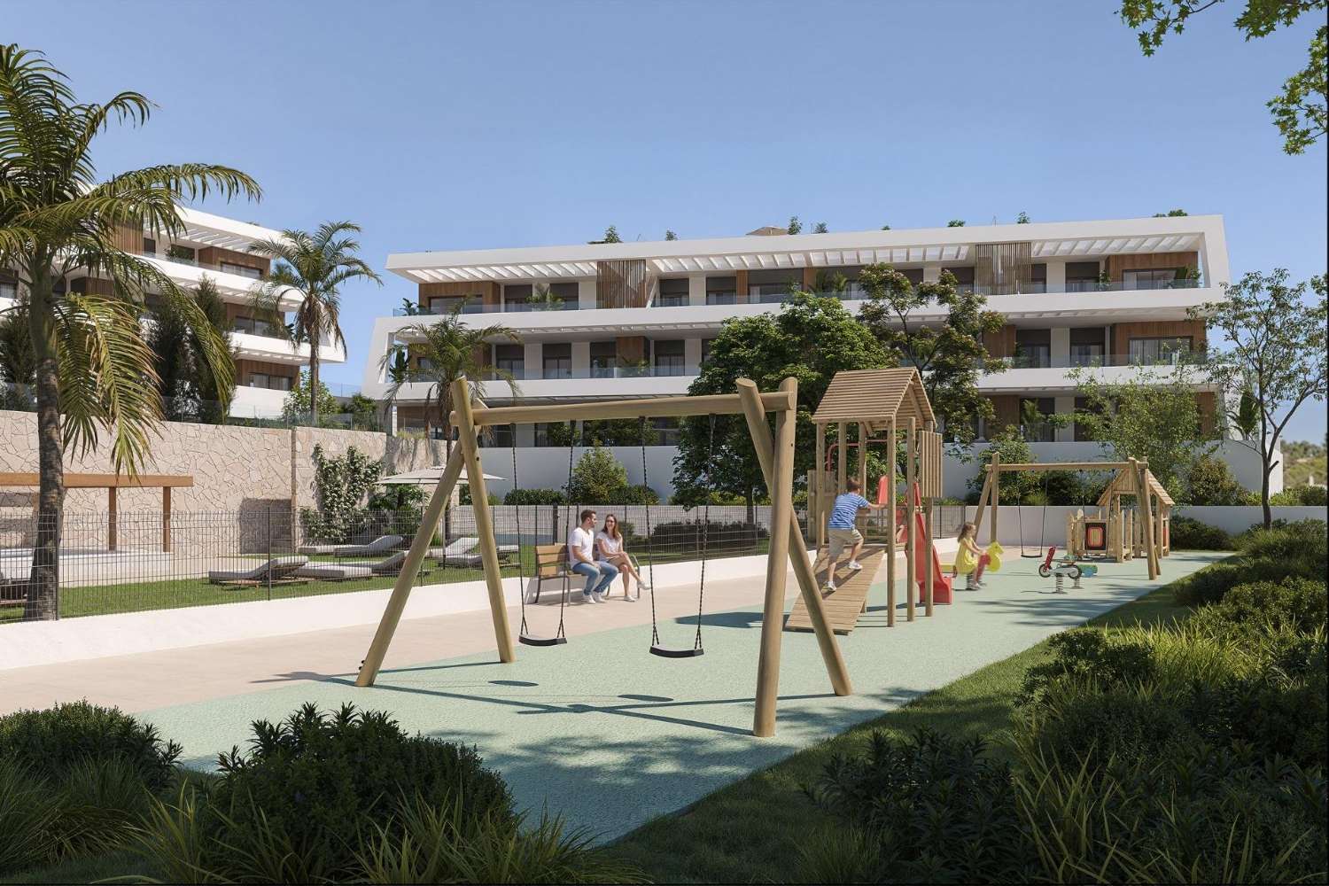Apartamentos de nueva construcción con vistas al mar en Balcón de Finestrat, Costa Blanca