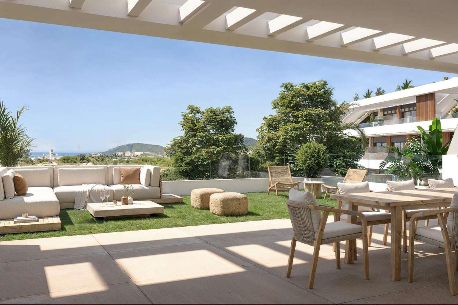 Apartamentos de nueva construcción con vistas al mar en Balcón de Finestrat, Costa Blanca