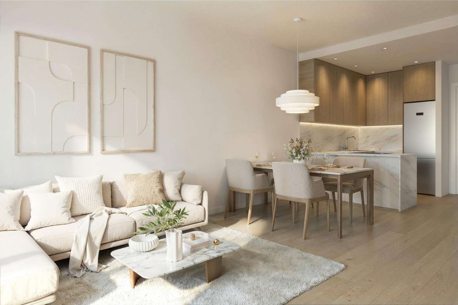 Apartamentos de nueva construcción con vistas al mar en Balcón de Finestrat, Costa Blanca