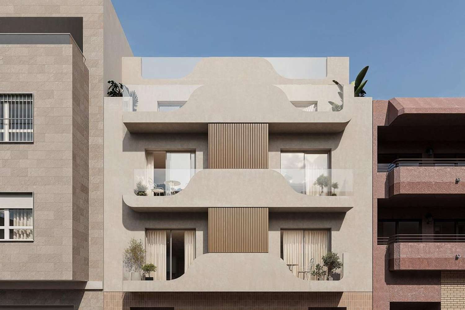 Modernos apartamentos de nueva construcción en el corazón de Torrevieja, a solo 600 m del mar