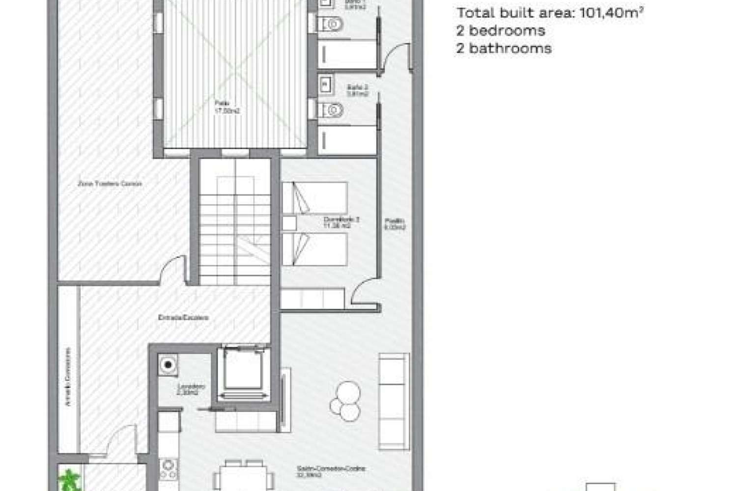 Modernos apartamentos de nueva construcción en el corazón de Torrevieja, a solo 600 m del mar