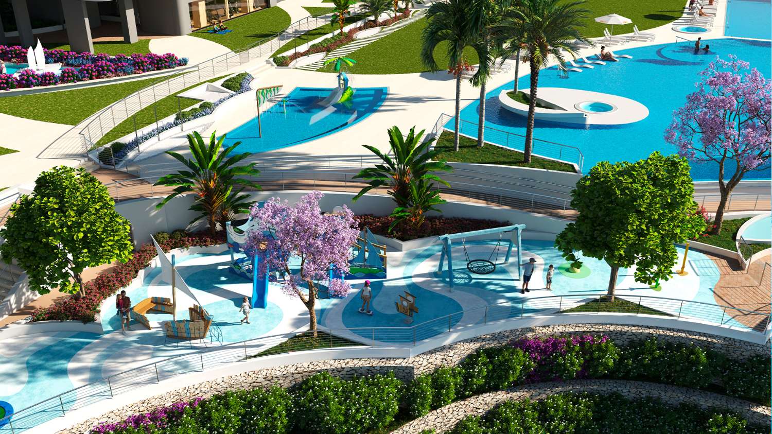 Apartamentos de obra nueva en playa de Poniente, Benidorm