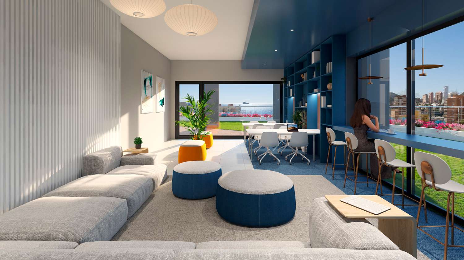 Apartamentos de obra nueva en playa de Poniente, Benidorm