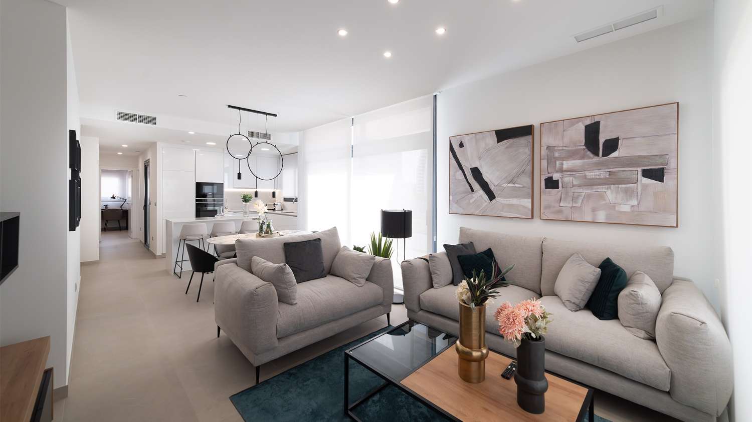Apartamentos de obra nueva en playa de Poniente, Benidorm