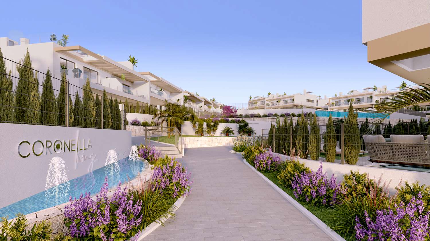 Apartamentos de 2 y 3 dormitorios con estupendas zonas comunes en Torrevieja