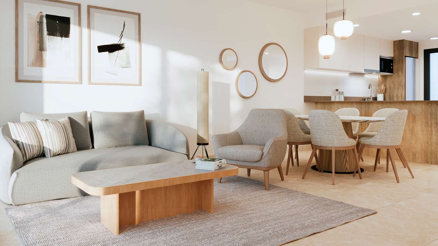 Apartamentos de 2 y 3 dormitorios con estupendas zonas comunes en Torrevieja