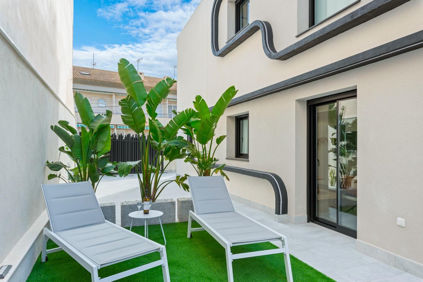 Villa frente al Mediterráneo