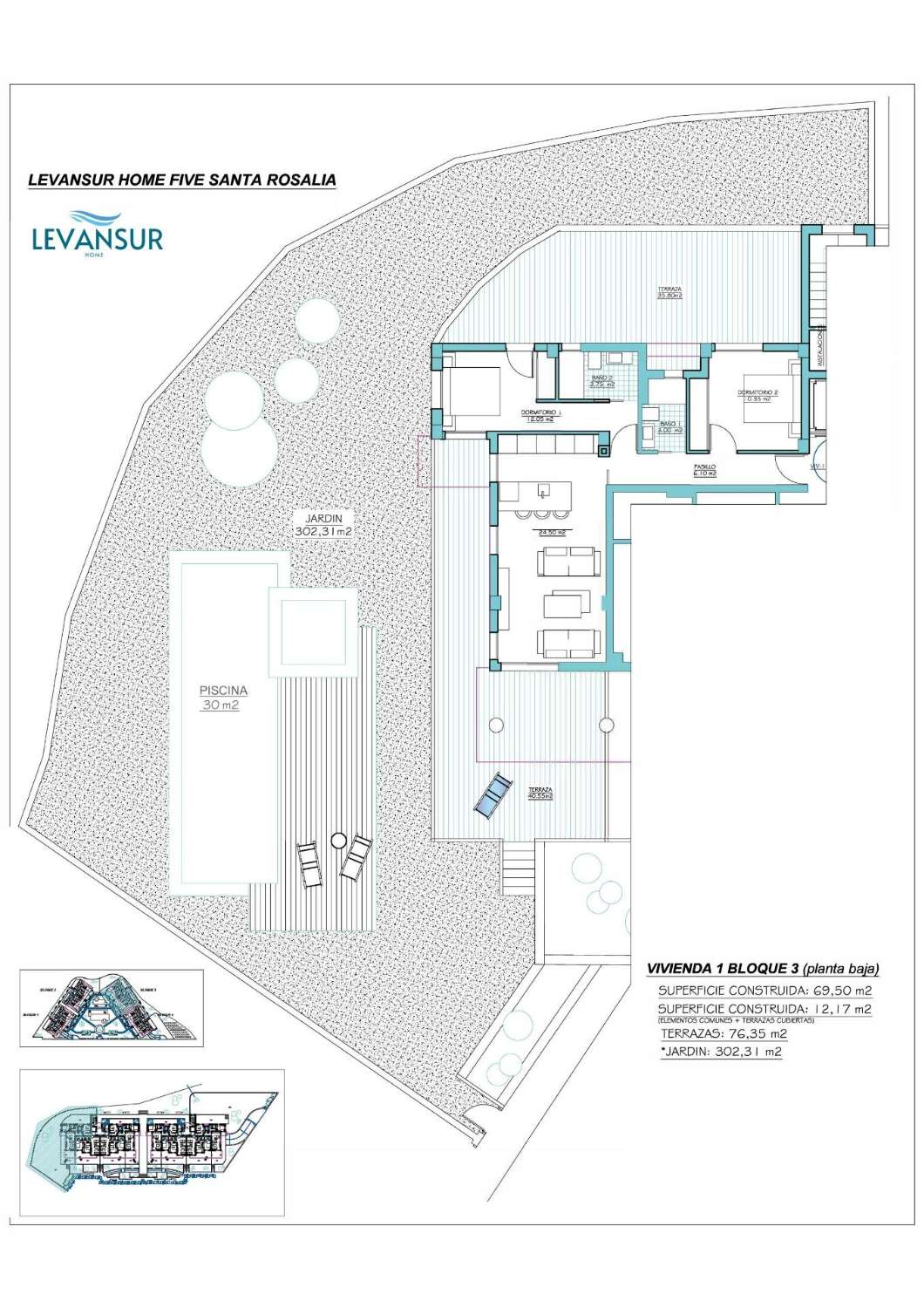 Apartamento de lujo en Santa Rosalia, Murcia