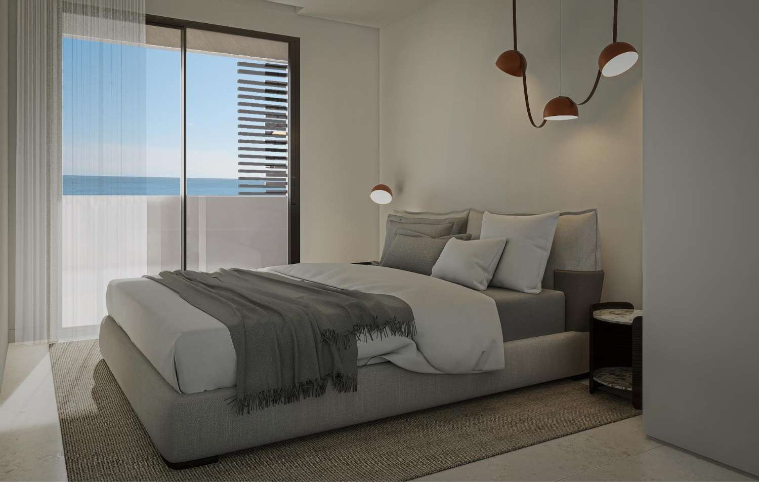 Espectacular Ático Nuevo en Calpe con Vistas al Mar y Acceso a Piscina