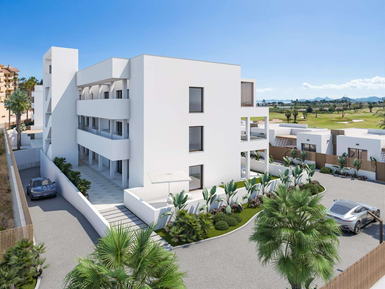 Apartamento de 2 habitaciones en venta en Los Alcázares.