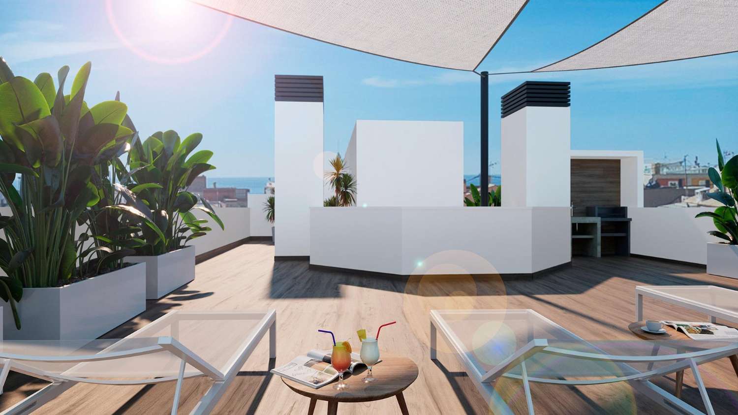 Apartamento de 2 habitaciones en venta en Torrevieja.