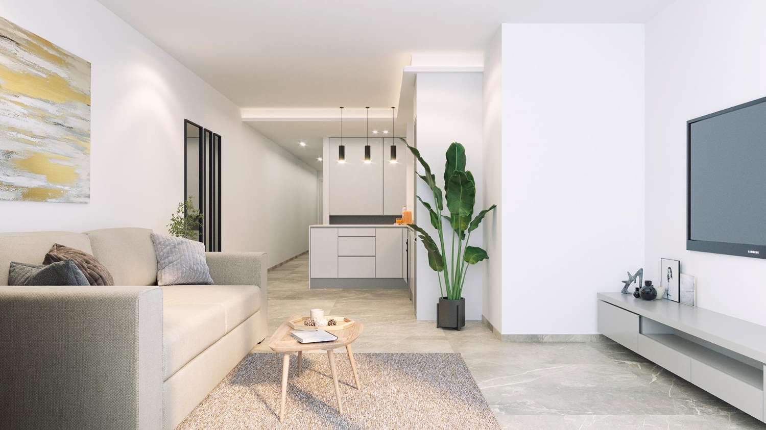 Apartamento de 2 habitaciones en venta en Torrevieja.