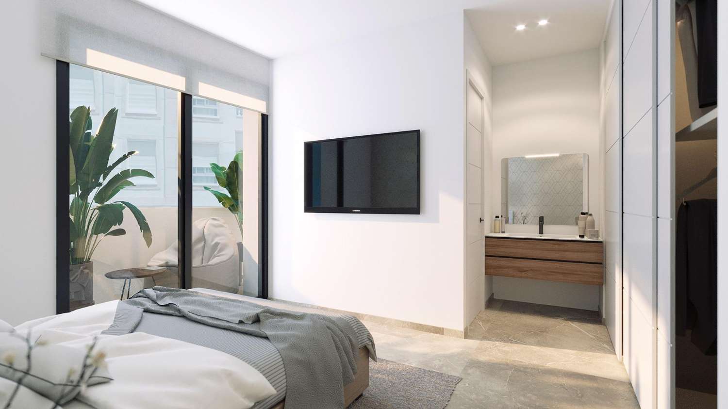Apartamento de 2 habitaciones en venta en Torrevieja.