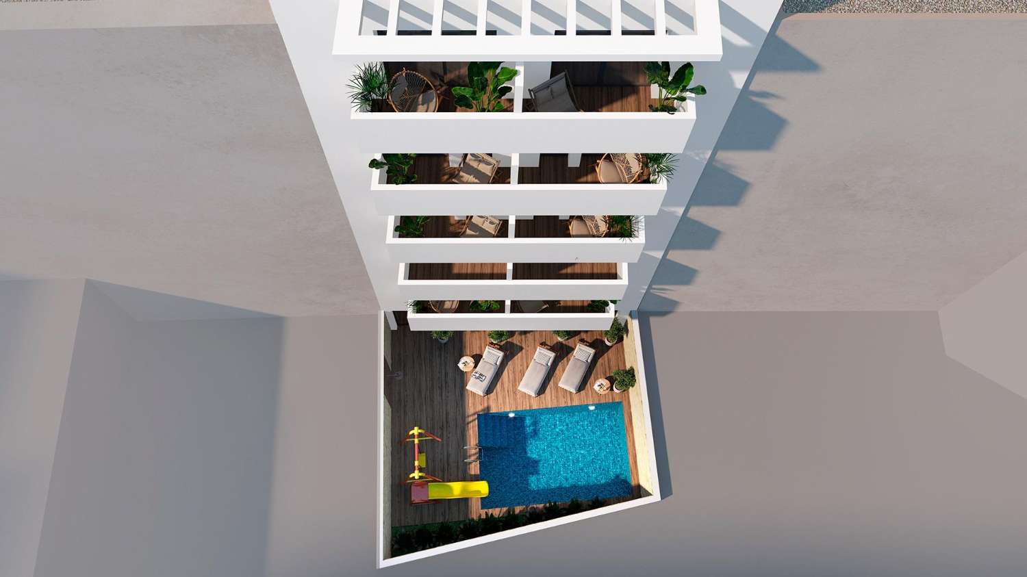Apartamento de 2 habitaciones en venta en Torrevieja.