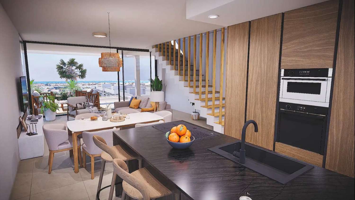 Apartamento de 2 habitaciones en venta en Cartagena