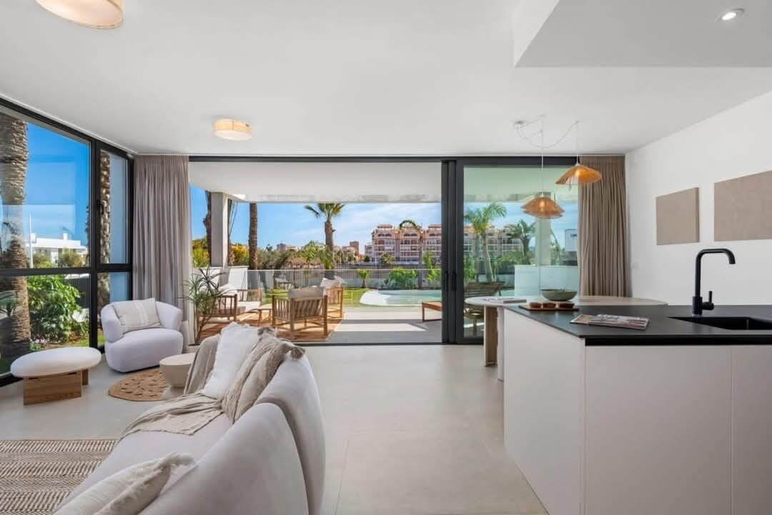 Nieuw gebouwd penthouse met solarium en garage in Mar de Cristal, Cartagena.