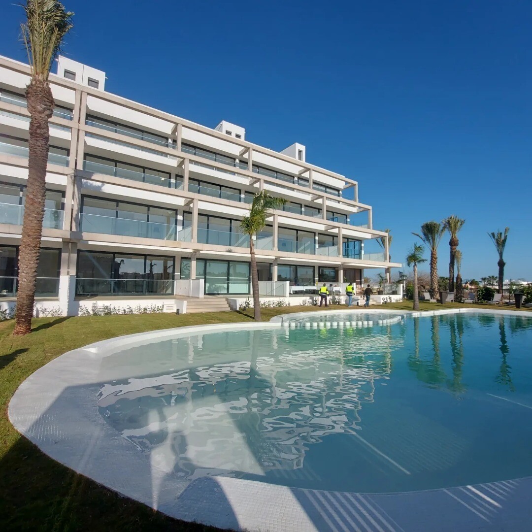 Nieuw gebouwd penthouse met solarium en garage in Mar de Cristal, Cartagena.