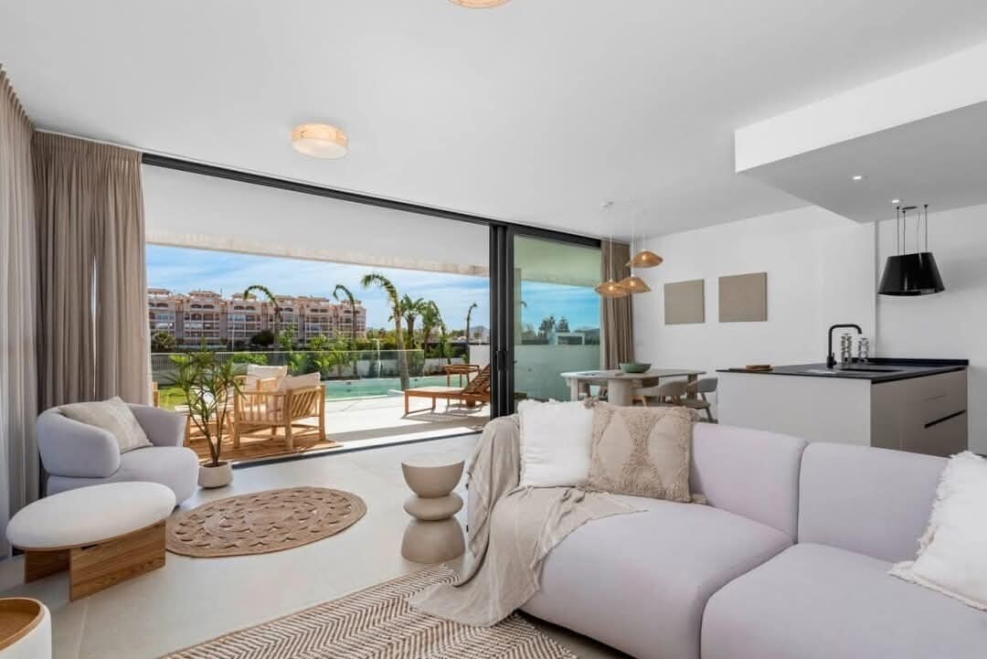 Nieuw gebouwd penthouse met solarium en garage in Mar de Cristal, Cartagena.