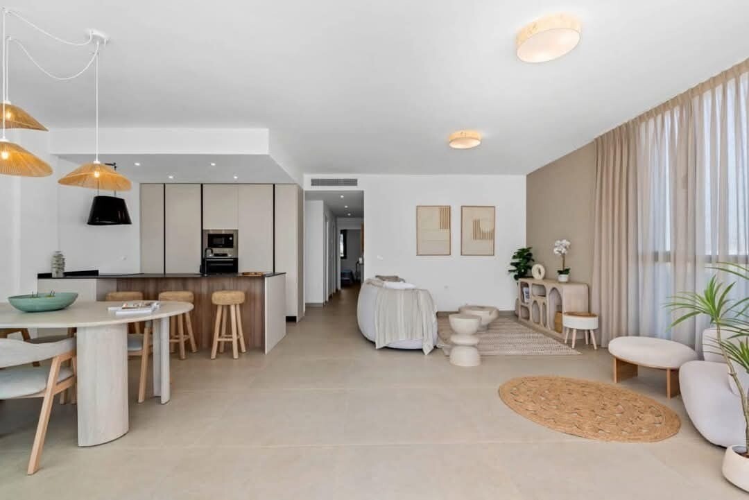 Nieuw gebouwd penthouse met solarium en garage in Mar de Cristal, Cartagena.