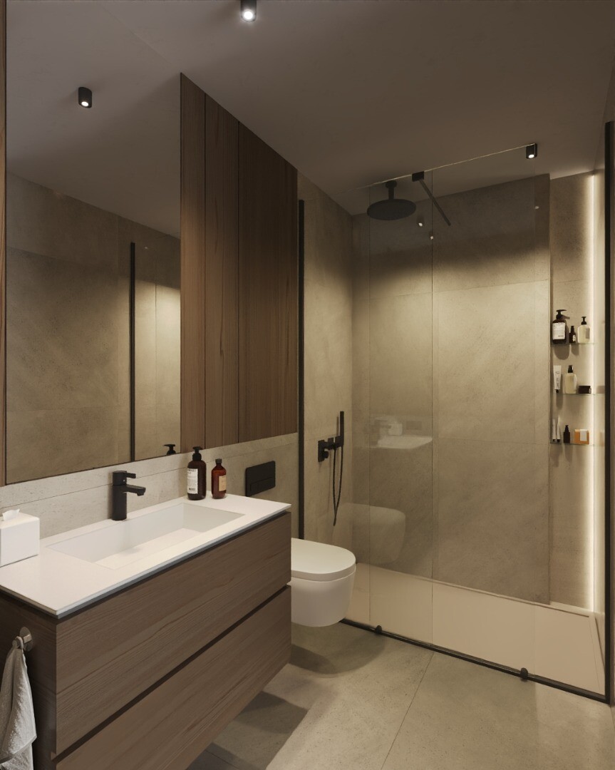 Dernier appartement disponible au quatrième étage d'un nouvel immeuble en construction à Guardamar del Segura.