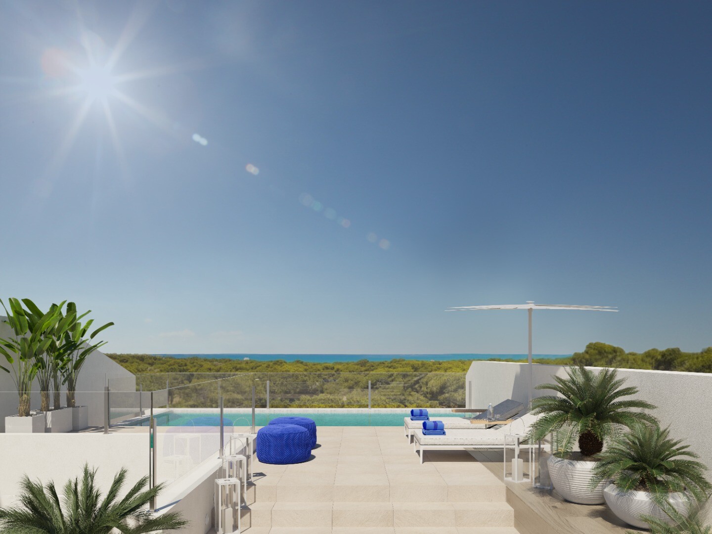 Appartements de luxe à proximité de la plage, en plein centre de Guardamar del Segura