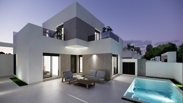 Nieuwbouwvilla met privézwembad in San Fulgencio