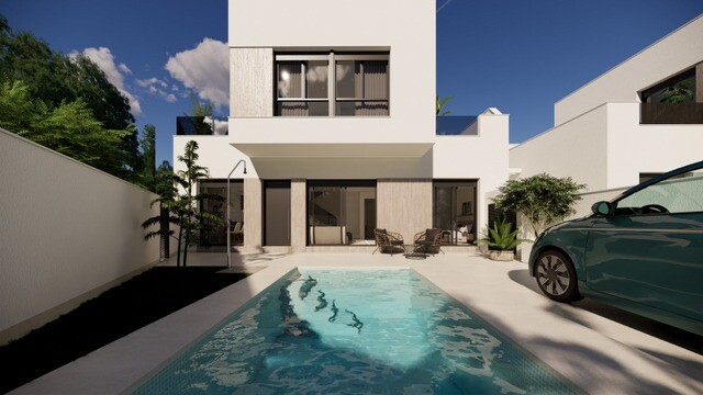 Nieuwbouwvilla met privézwembad in San Fulgencio