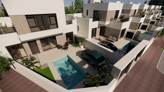 Nieuwbouwvilla met privézwembad in San Fulgencio